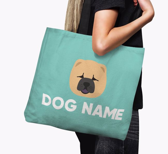 Personalised {dogsName} Icon Canvas Bag